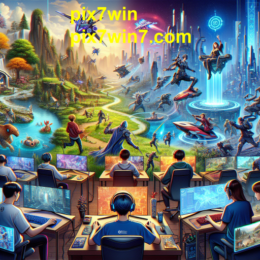 Explorando o Mundo dos Jogos Virtuais no Pix7win